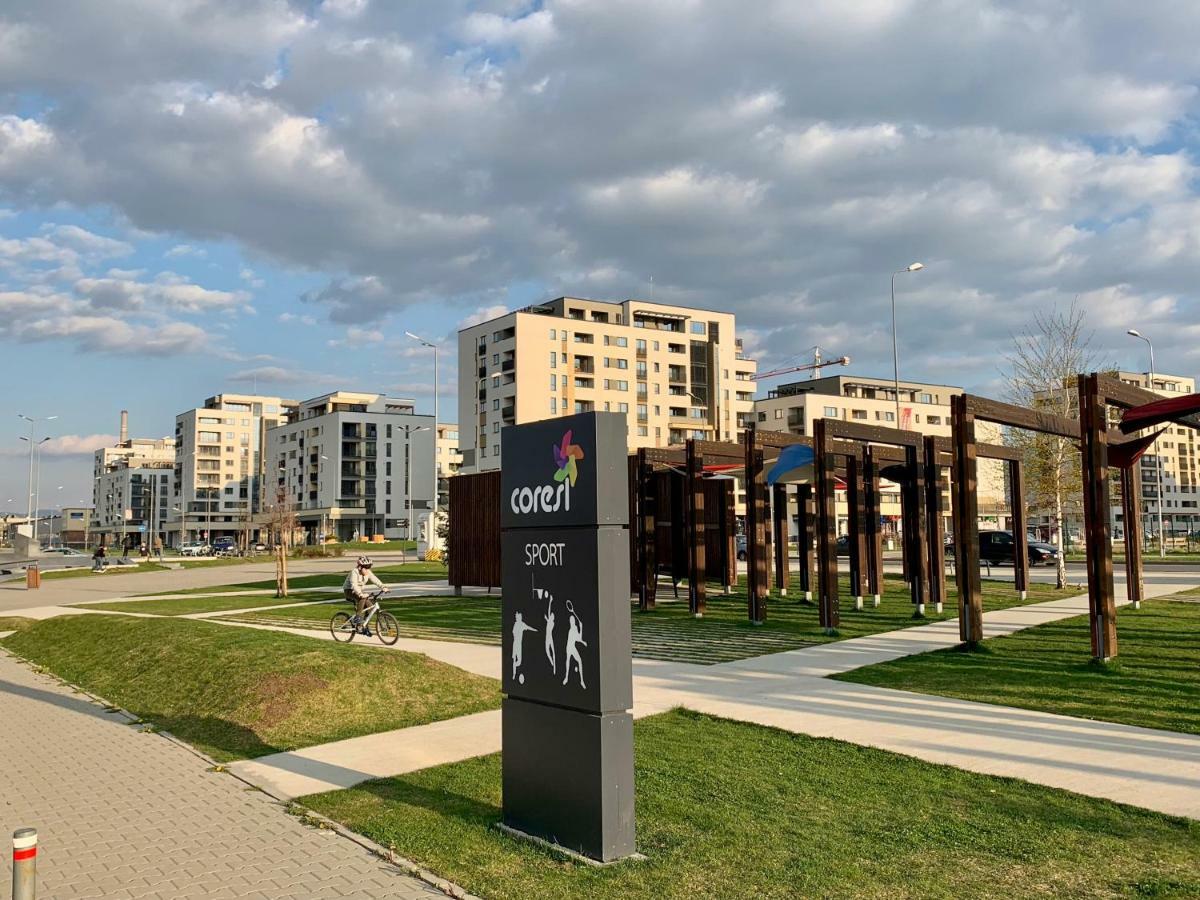 Modern Studio Coresi Apartment Brasov Bagian luar foto